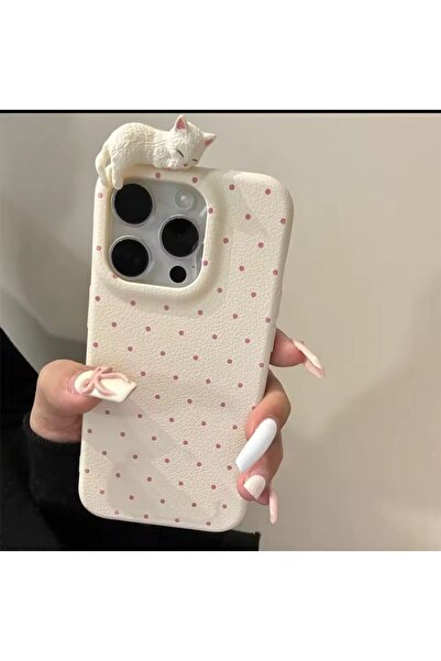 Fiesta IPHONE 13 PROMAX KEDİ DESENLİ KILIF
