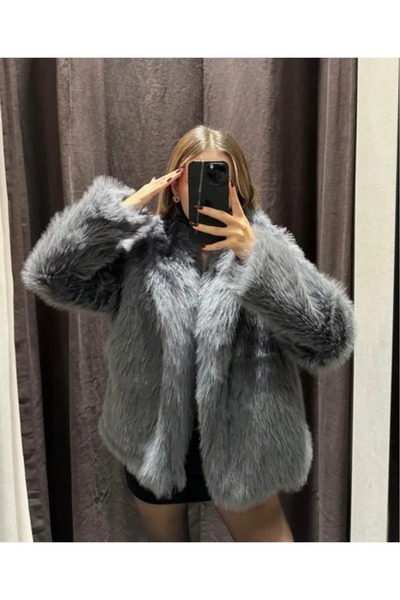 bm bessomoda fashion boutique Жіночий підкладковий штучний піджак-пальто