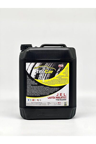 titocarotobakım TitoCar Lastik Parlatıcı Jel 5 Litre