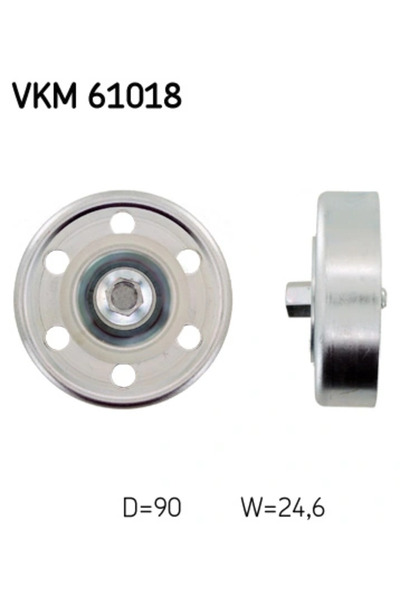 SKF Rola Ghidare/Conducere Curea Transmisie Toyota Avensis/Corolla/Previa 2