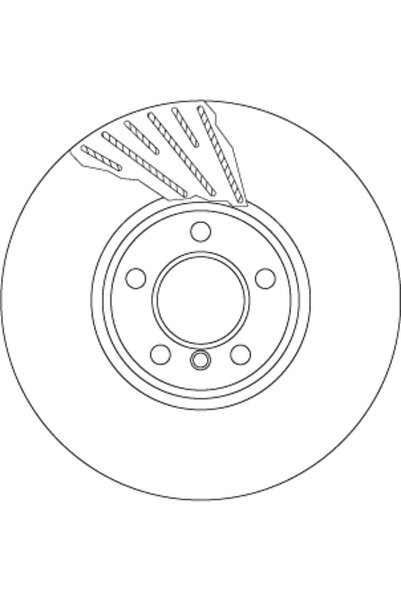 TRW Disc Frana Bmw 5/6/7