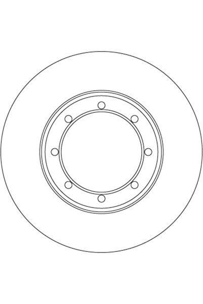 TRW Disc Frana Renault Master 3 Caroserie/Master 3 Platou / Sasiu
