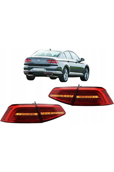 X POWER TUNİNG VW PASSAT B8 2014-2019 HIGHLINE LEDLİ ARKA STOP LAMBASI