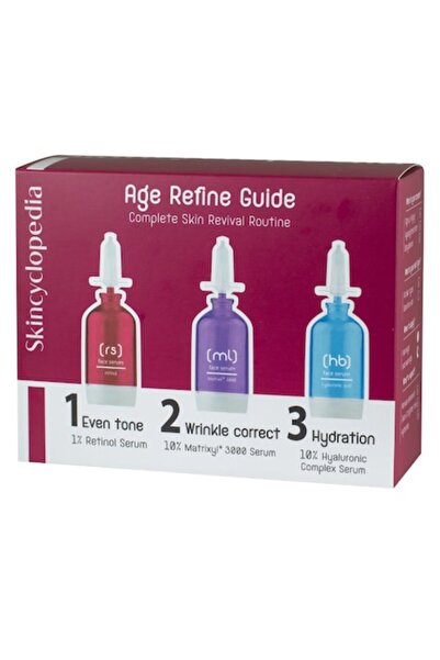 SKINCYCLOPEDIA Set Age Perfect 3 bucăți x 15 ml
