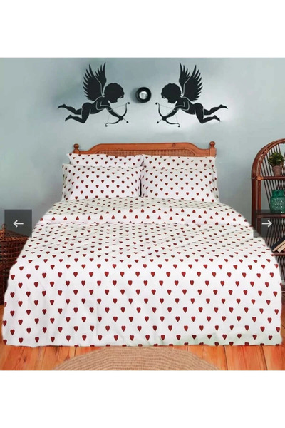 Castamere Single Duvet Cover with Pillow Premium Ranforce Soft Textured