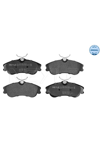 MEYLE Комплект спирачни накладки за преден мост, дискови спирачки Citroen Ber...