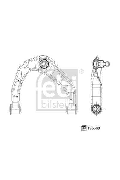 FEBI BILSTEIN Brat Suspensie Roata Axa Fata Stanga Mercedes-Benz 10-Class
