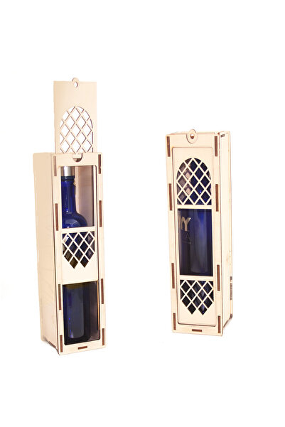 OEM Personalized wine box 350x98x98 mm, made of natural wood