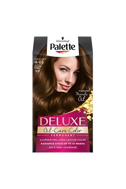 Palette Deluxe Permanent Hair Dye 4-65 Satin Shimmer, 135 ml