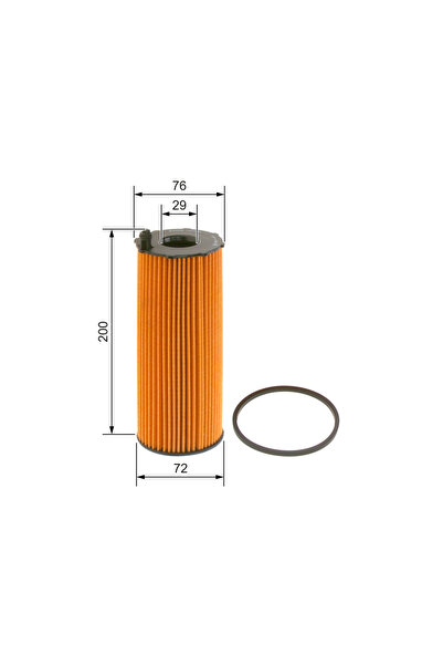 Bosch Oil Filter Audi A4 B7/A4 B8/A5 Vw Phaeton/Touareg