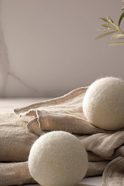 M'art Home Wool Laundry Dryer Ball - Set of 2
