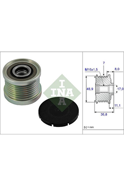 FAG Sistem Roata Libera Generator Dacia Dokker Microbus/Lodgy/Sandero 2 Renau...