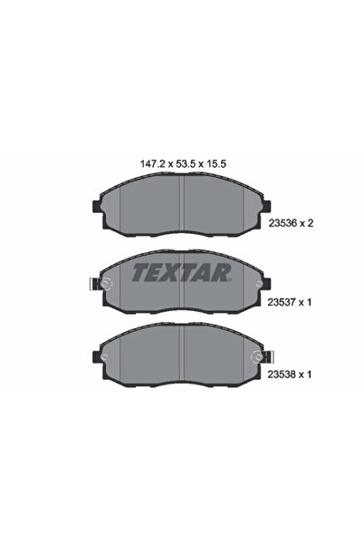 TEXTAR Set Placute Frana Frana Disc Hyundai H-1 / Starex Bus/H-1 Caroserie/H-...