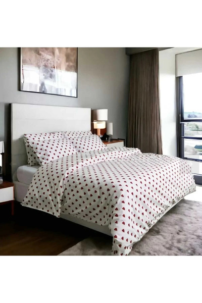 Castamere Single Duvet Cover with Pillow Premium Ranforce Soft Textured