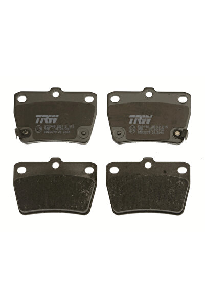 TRW Комплект накладки за дискови спирачки Chery Tiggo Toyota Rav 4 1/Rav 4 2