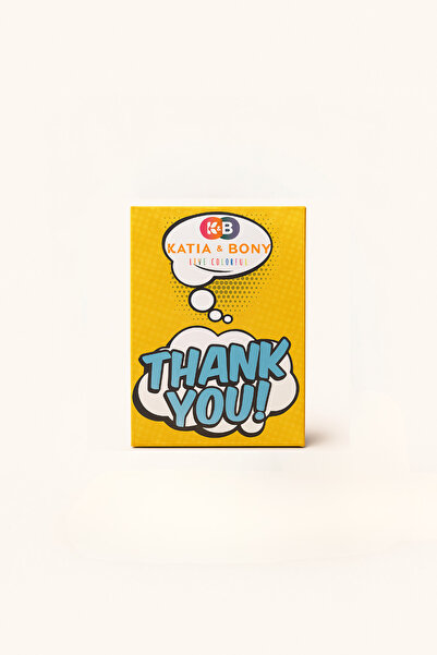 Katia&Bony Унисекс 2-пакет чорапи Thank You Boxed Sock