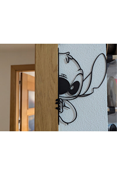 MYA DESİGN JEWERLY 3D Cute Stitch Door and Glass Ornament