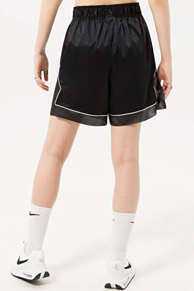 Nike Jordan Essential Diamond Loose Fit Shorts Kadın Dokuma Geniş Kalıp Şort Siyah