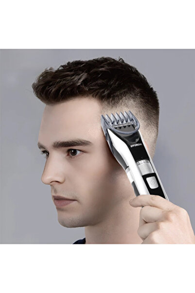 Hyundai Şarjlı Ayarlanabilir Başlıklı Saç Sakal Traş Makinesi