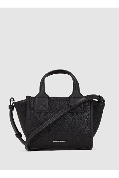 Karl Lagerfeld Deri Siyah Kadın El Çantası A3W300281av