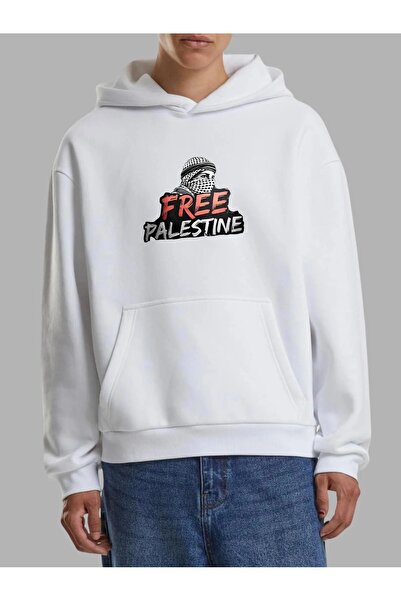 Flaubert - سترة فلسطينية مطبوعة للجنسين مصنوعة من قماش عالي الجودة بثلاث خيوط...