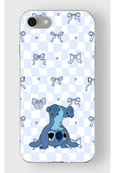 Elorakılıf Iphone 7/8/SE Uyumlu Baskılı Yumuşak Silikon Şeffaf Telefon Kılıfı