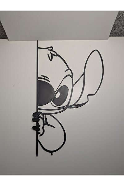 MYA DESİGN JEWERLY 3D Cute Stitch Door and Glass Ornament