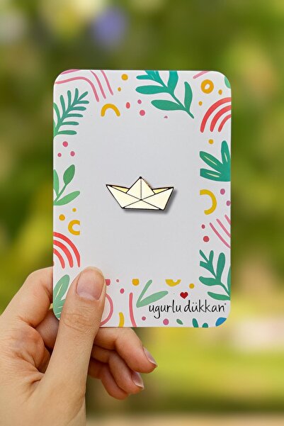 The Little Prince Paper Ship Badge
