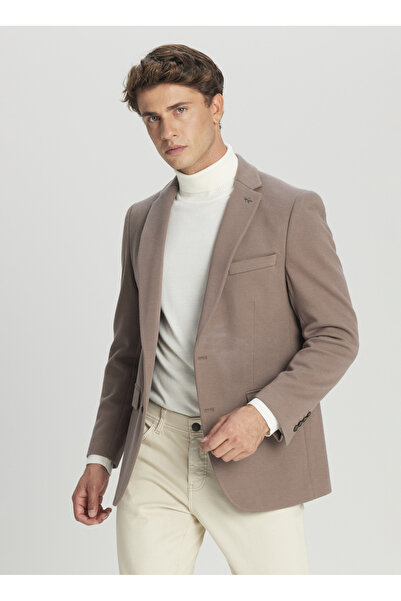 ALTINYILDIZ CLASSICS Slim Fit Vizon Erkek Ceket ACE004261321_VIZ