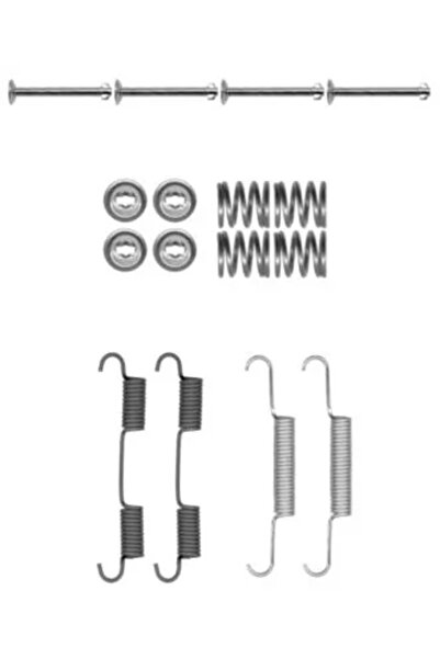 TEXTAR Set Accesorii Saboti Frana Parcare Nissan 370Z Roadster/370Z Cupe/Elgrand