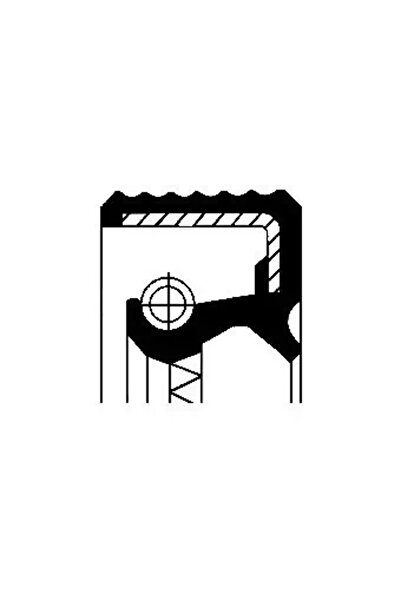 CORTECO Simering Diferential Citroen Ax/Bx/C4 2 Peugeot 205 1/508 1