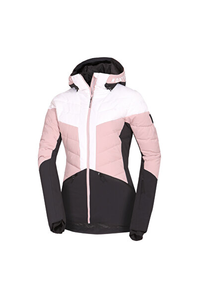 NORTHFINDER Women's quilted insulated ski jacket NANETTE rose