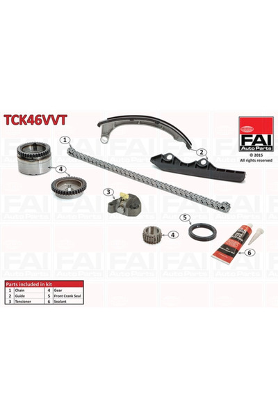 FAI AUTOPARTS Chit Lant De Distributie Deasupra Nissan Cube/Micra 2/Micra 3