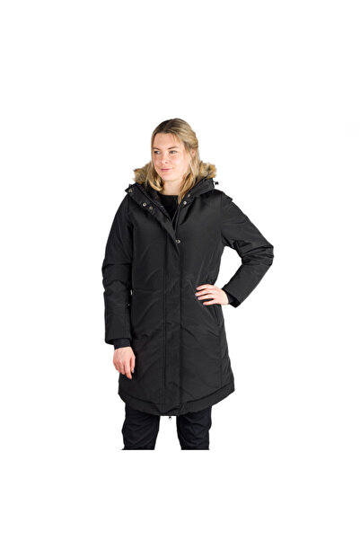 NORTHFINDER Geacă izolatoare BU-6360SP pentru femei, model lung, RAELYNN, neagră