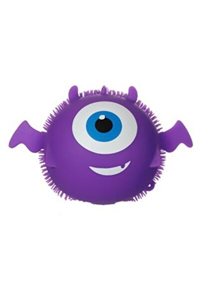 Silver Star Μαλακό παιχνίδι νυχτερίδας για το Halloween μωβ με φως 10 εκ.