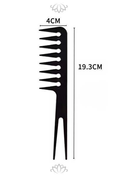 Lotravia Çift Taraflı Profesyonel Saç Şekillendirici Wax Tarak