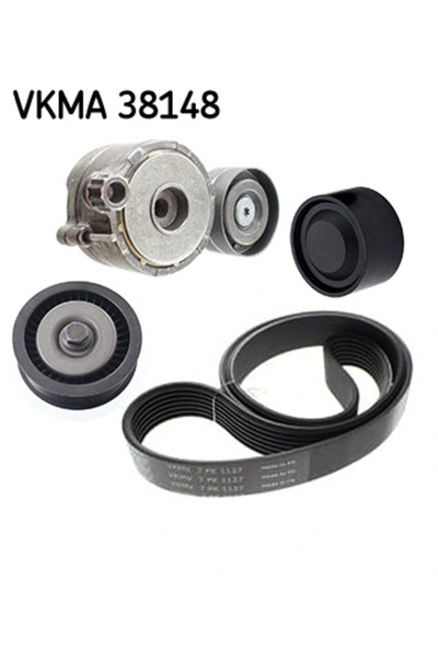 SKF Комплект ремъци V-образен профил за Mercedes-Benz Cls/E-класа/Gl-класа