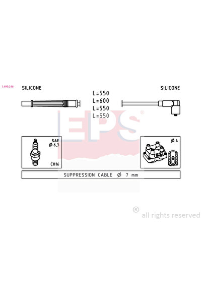 Eps Set Cablaj Aprinder Dacia Logan/Sandero Nissan Kubistar Caroserie