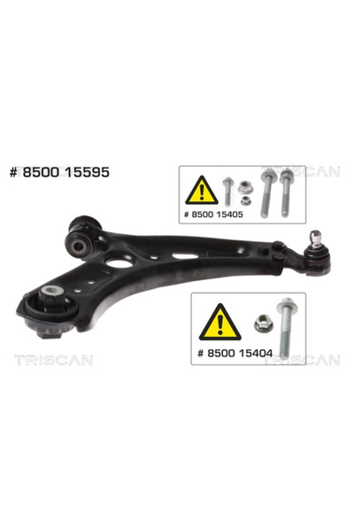 TRISCAN Brat Suspensie Roata Fiat 500X Jeep Renegade Suv