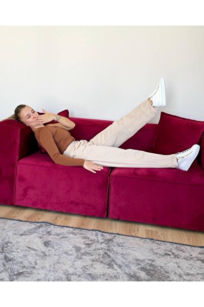 MAKRAS EXCLUSIVE A165211 Cream Mom Jean Women's Boyfriend Pants High Waist Jeans Skinny Leg Jeans