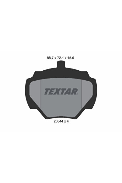 TEXTAR Set Placute Frana Frana Disc Land Rover Defender/Discovery 1/Range Rov...
