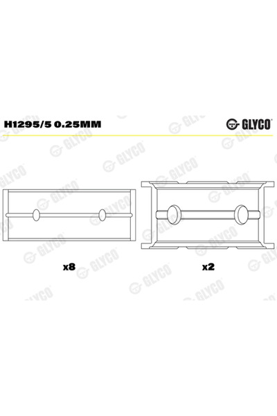 GLYCO Cuzineti Arbore Cotit Chevrolet Aveo Limuzina Opel Agila/Ampera/Astra G