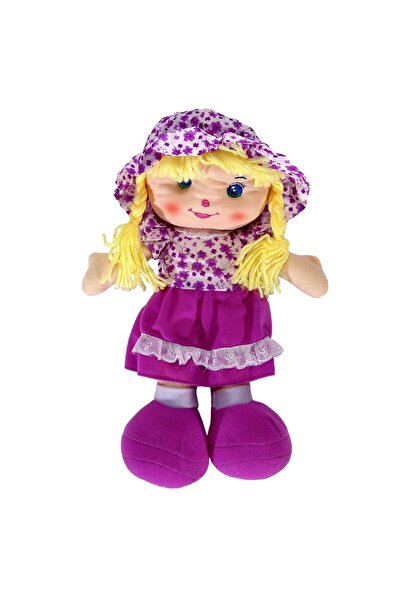 OEM Textile Doll Fuchsia - Purple Dress