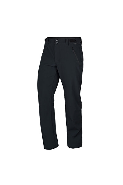 NORTHFINDER Pantaloni softshell pentru drumeții MAURO negri pentru bărbați