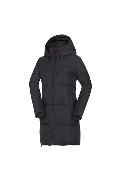 NORTHFINDER Geacă de damă BU-6367SP, casual, la modă, cu puf, ARYA, neagră
