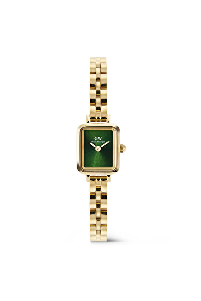 Daniel Wellington Petite & Quadro Mini Arch Smaragd Damenuhr DW00100852