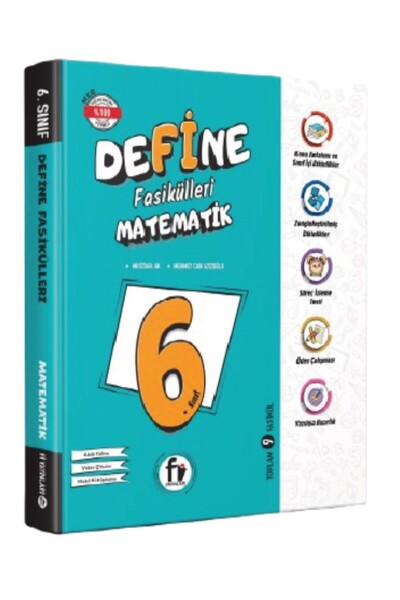 Fi Yayınları Maarif Model 6. Sınıf Define Matematik Konu Anlatımlı Fasikülleri