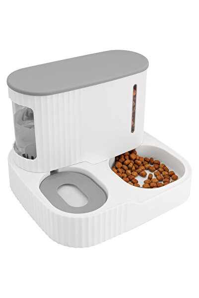 Ydene Hranitor Automat Animale, 2 In 1 Gravitational Apa Si Dozator De Hrana, Pentru Caini Si Pisici
