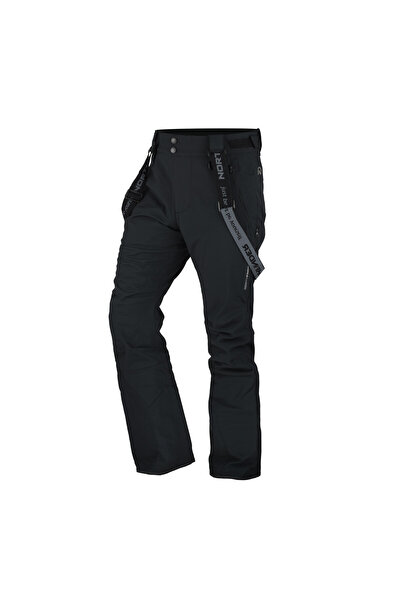 NORTHFINDER Pantaloni de schi softshell de iarnă pentru bărbați cu bretele LO...