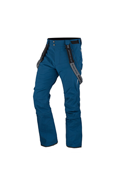 NORTHFINDER Pantaloni de schi softshell de iarnă pentru bărbați cu bretele LO...